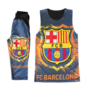 ست تاپ و شلوارک مردانه مدل FCB