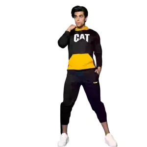 ست هودی شلوار مردانه CAT مدل 1747