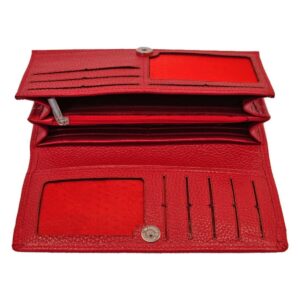 کیف پول چرم طبیعی زنانه WT244