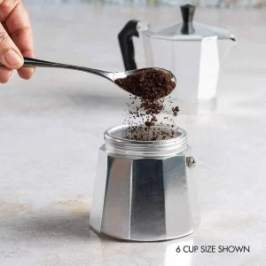 قهوه جوش قهوه ساز و اسپرسو ساز 6 کاپ