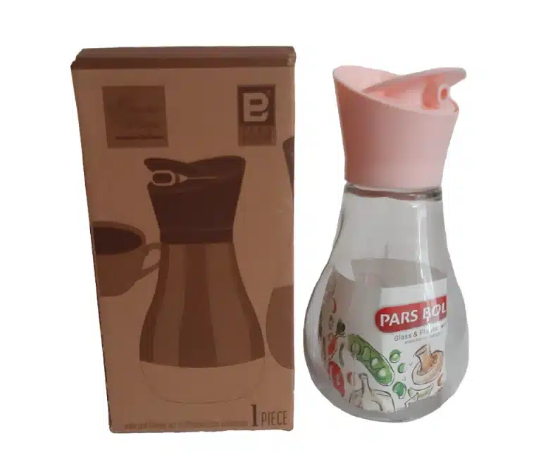 ظرف شیشه ای روغن و مایعات