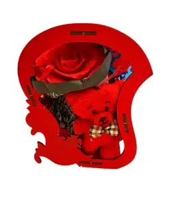 باکس چوبی ولنتاین کوچیک طرح چنگ، هدیه‌ای رمانتیک برای ولنتاین