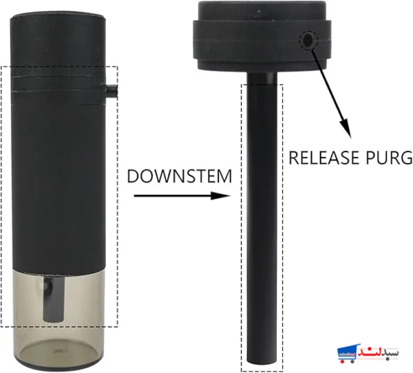 قلیان مسافرتی سیلیکونی مدل HOOKAMI1 مناسب ماشین و سفر