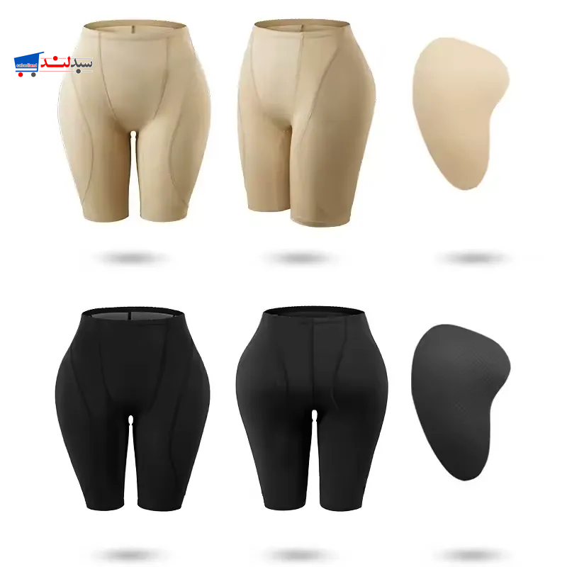 نمای پشت و جلو گن بغل ران - پد پروتز بغل ران