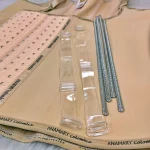 گن ساعت شنی تاپی زنانه با بند نامرئی و 15 فنر مقاوم