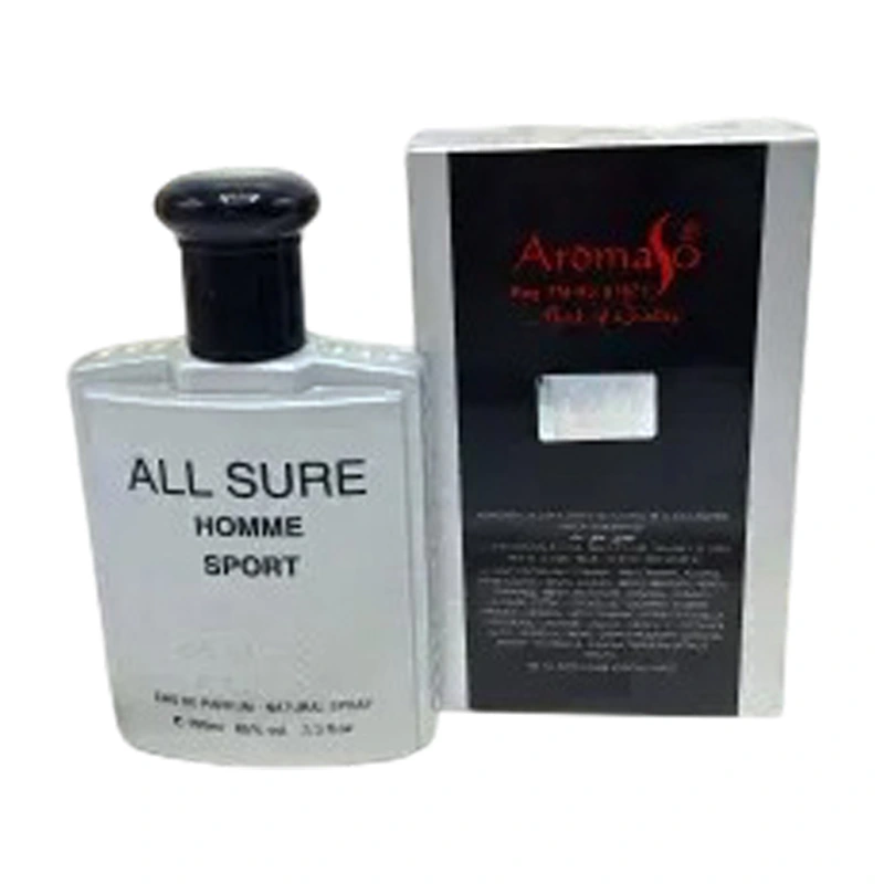 ادکلن الور هوم اسپرت ادکلن مردانه All Sure Homme Sport نمای جلو - رایحه شنل الور هوم اسپرت