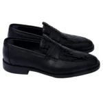 کفش چرم مردانه اکسون مدل اماتیت نرا از نمای بغل