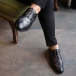 رویه چرم پوست ماری اسموت کفش چرم کلاسیک مردانه